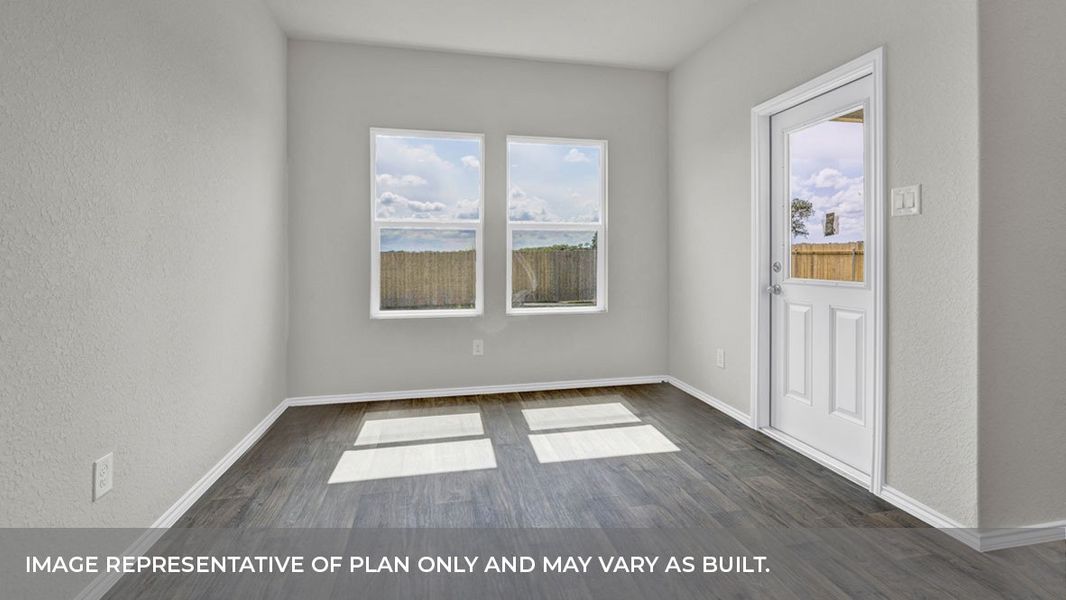 Spacious, unfurnished interior of a new home in Arroyo Ranch, Seguin (Image 22).