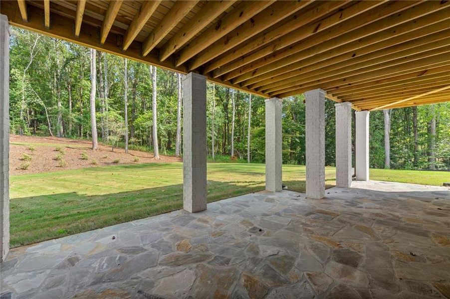 In-progress construction of a new home in , Canton, GA (Image 82).