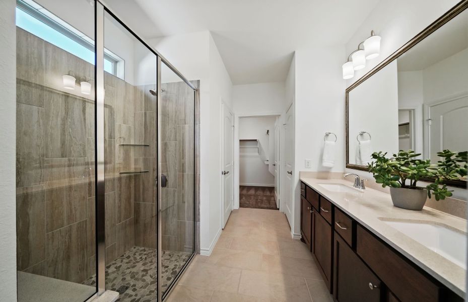 Furnished interior view inside a new home in Del Webb Southern Harmony, Murfreesboro (Image 10).