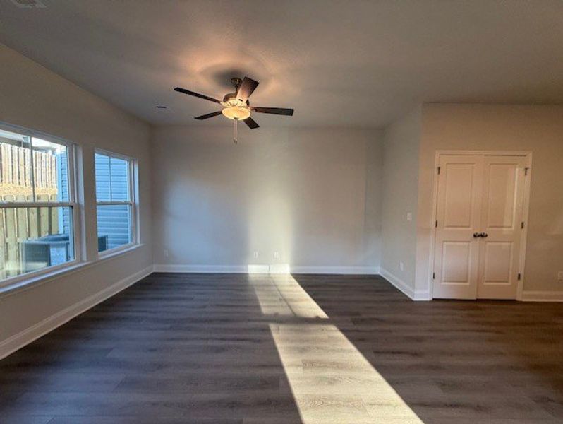Spacious, unfurnished interior of a new home in Caroleton Townhomes, Grovetown (Image 21). Spacious, unfurnished interior of a new home in Caroleton Townhomes, Grovetown (Image 21).