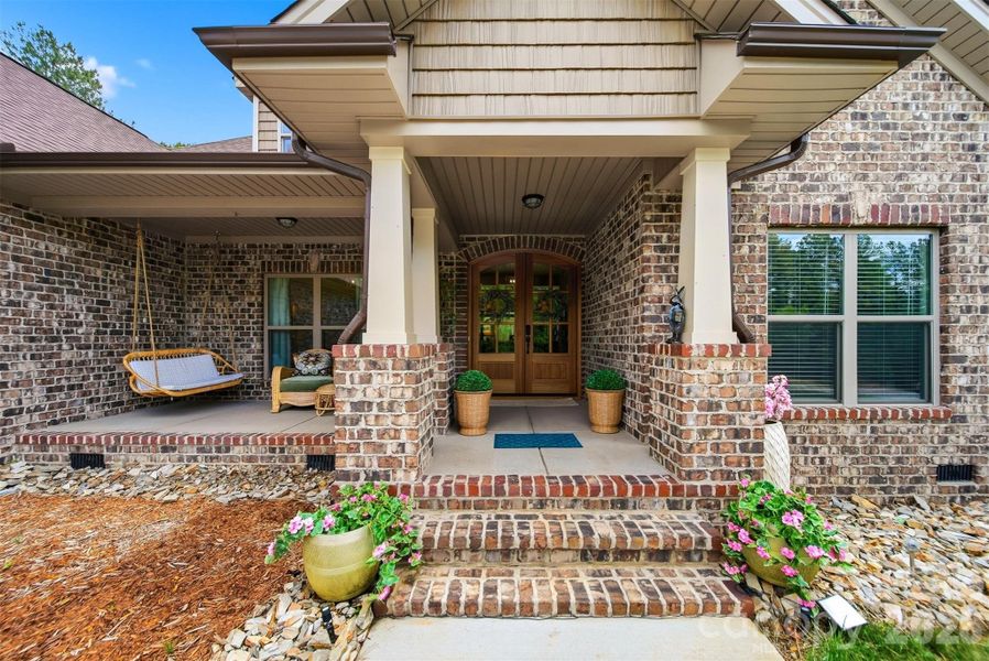 Exterior details and patio area of a home in , Connelly Springs (Image 24). Exterior details and patio area of a home in , Connelly Springs (Image 24).
