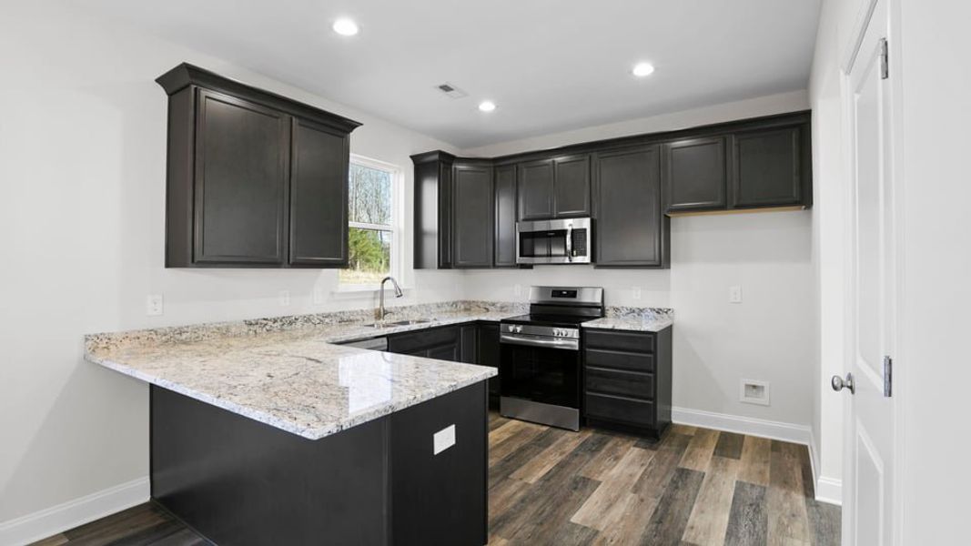 Furnished interior view inside a new home in Edgewood Estates, Greenville (Image 8).