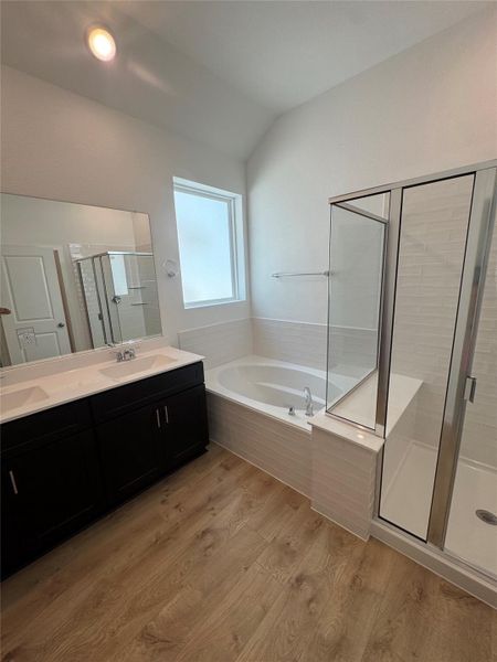 Furnished interior view inside a new home in Pulte Homes at Two Step Farm, Montgomery (Image 5).