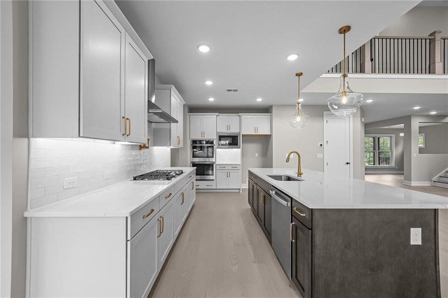 Furnished interior view inside a new home in Ellis, Marietta (Image 7).