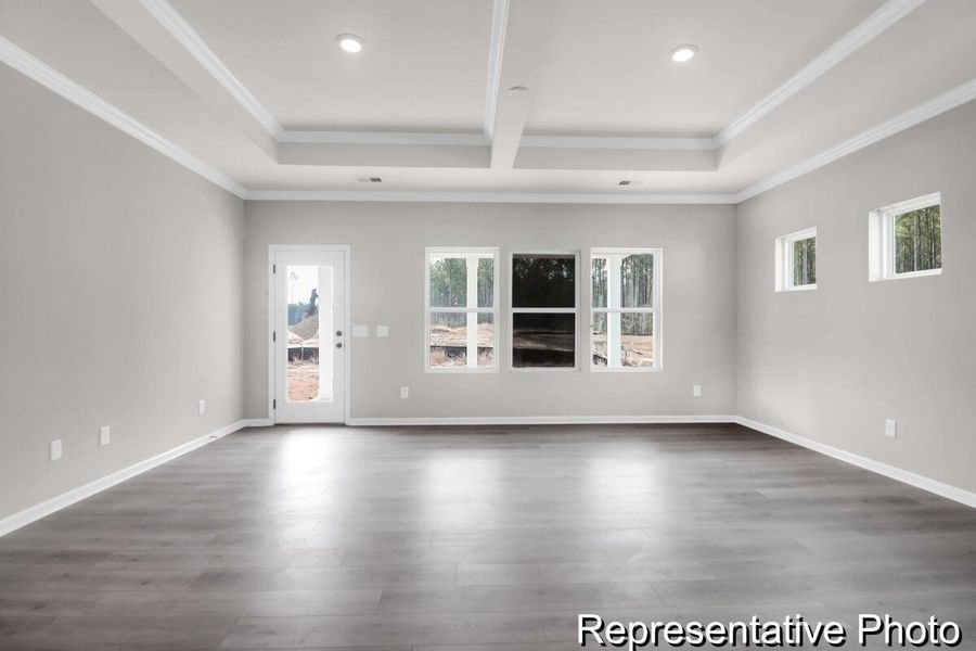 Spacious, unfurnished interior of a new home in , Ravenel (Image 16).