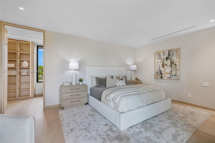 Furnished interior view inside a new home in , Miami Beach (Image 37).