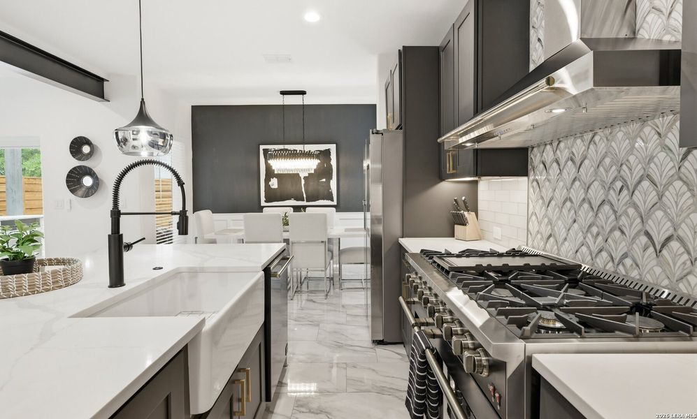 Furnished interior view inside a new home in , San Antonio (Image 16).