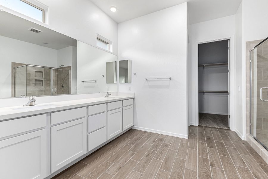 Furnished interior view inside a new home in Las Ventanas - RV Collection, Goodyear (Image 3).