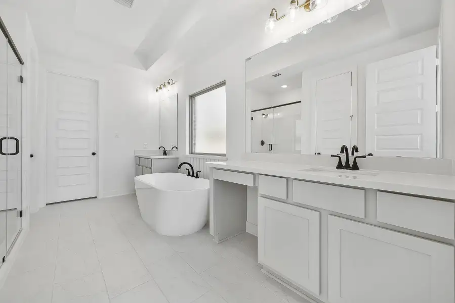 Furnished interior view inside a new home in Meridiana, Manvel (Image 6).