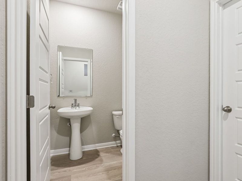 Furnished interior view inside a new home in Arcadia Ridge - Premier Series, San Antonio (Image 9).