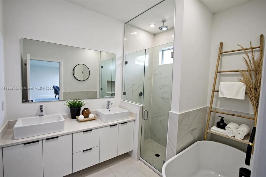 Furnished interior view inside a new home in , Labelle (Image 12).