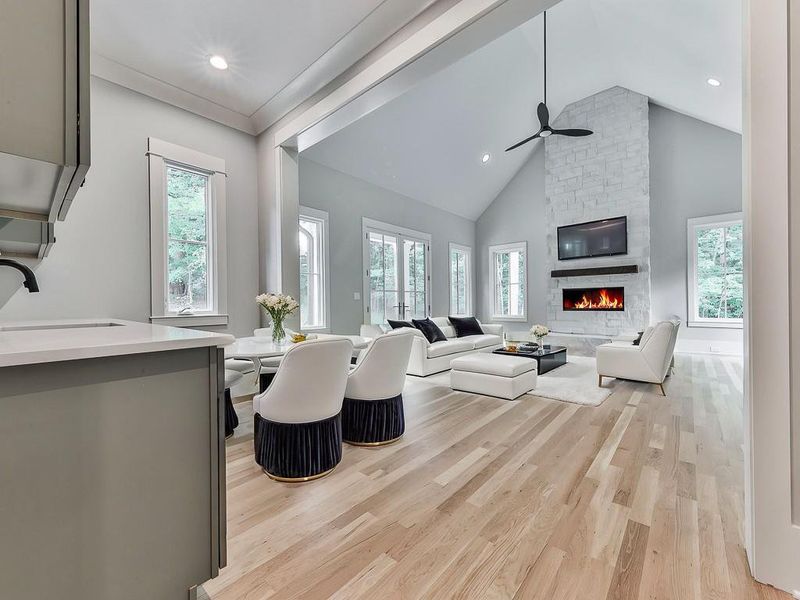 Furnished interior view inside a new home in , Ball Ground (Image 13).