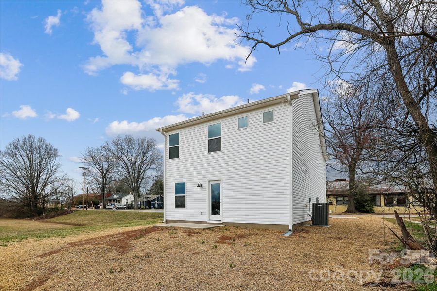 Exterior details and patio area of a home in , Statesville (Image 22). Exterior details and patio area of a home in , Statesville (Image 22).