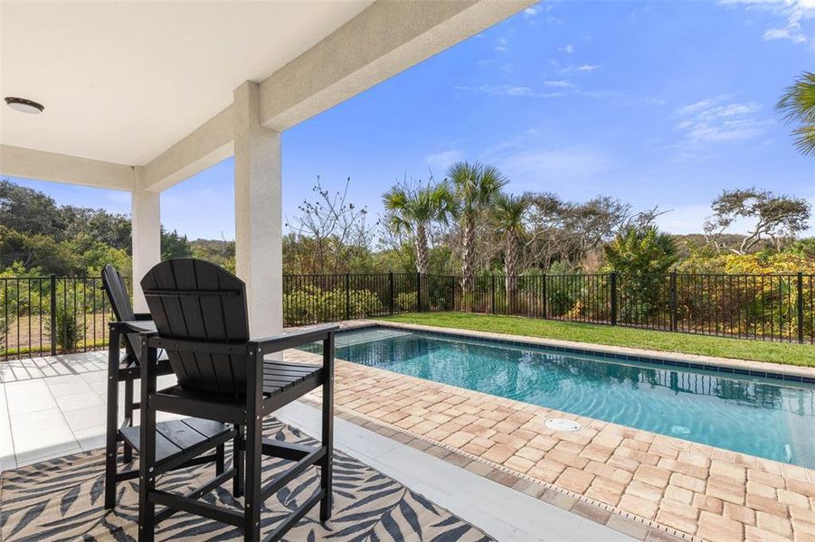 Exterior details and patio area of a home in , Palm Coast (Image 33). Exterior details and patio area of a home in , Palm Coast (Image 33).