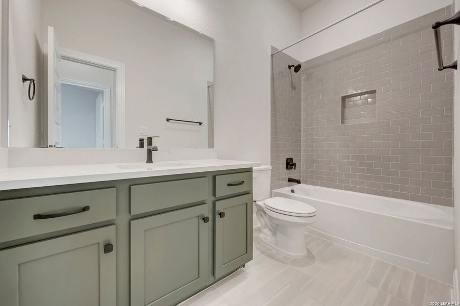 Furnished interior view inside a new home in Davis Ranch 50', San Antonio (Image 11).