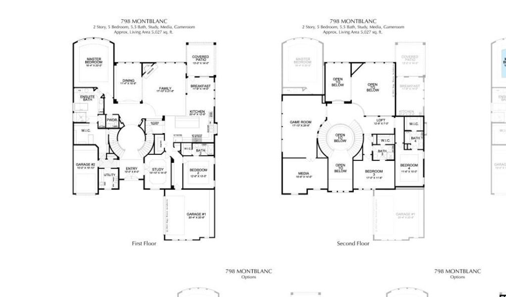 2D floor plan layout of this home in , Frisco, TX (Image 5).