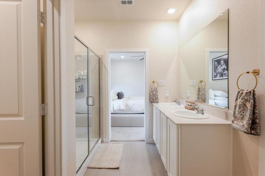 Furnished interior view inside a new home in Azle Grove, Azle (Image 29).