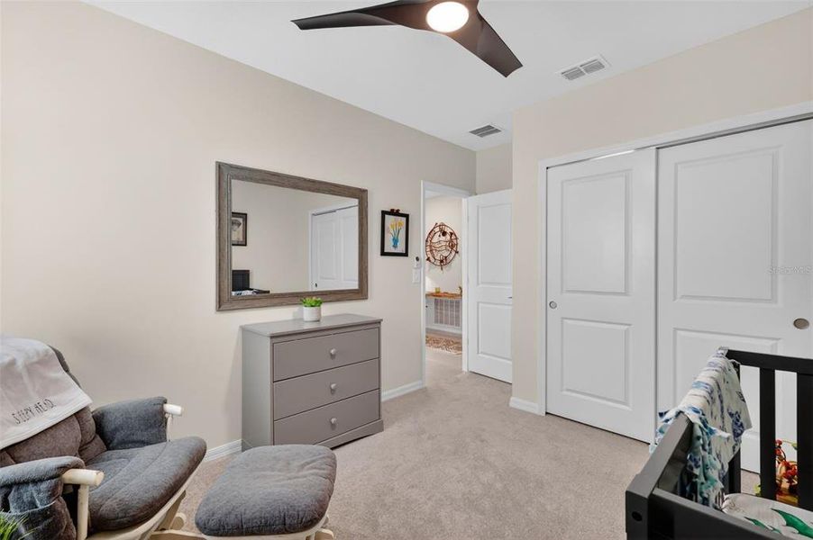 Furnished interior view inside a new home in Liberty Preserve, Leesburg (Image 18).