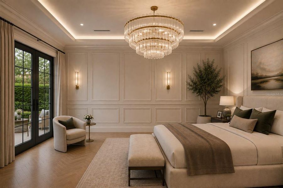 Furnished interior view inside a new home in , Winter Park (Image 5). Furnished interior view inside a new home in , Winter Park (Image 5).