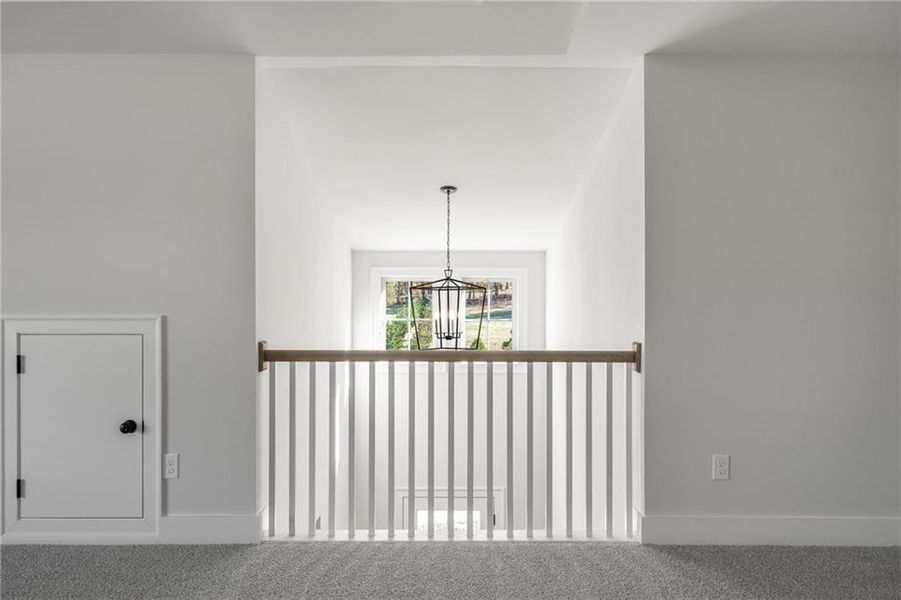 Furnished interior view inside a new home in Yellowstone Farms, Cumming (Image 33).