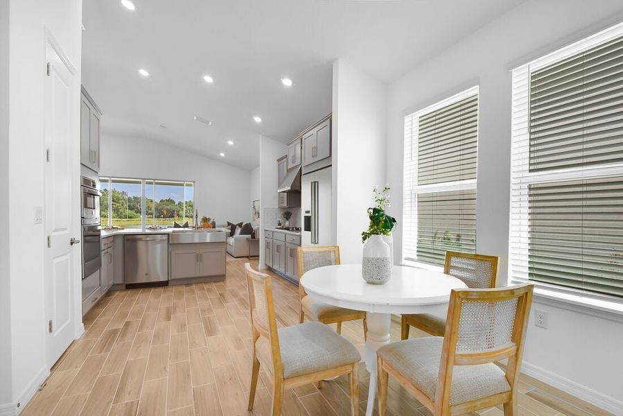 Representative furnished interior of a home built from the Saint Thomas by Taylor Morrison in Ardisia Park, New Smyrna Beach (Image 10).