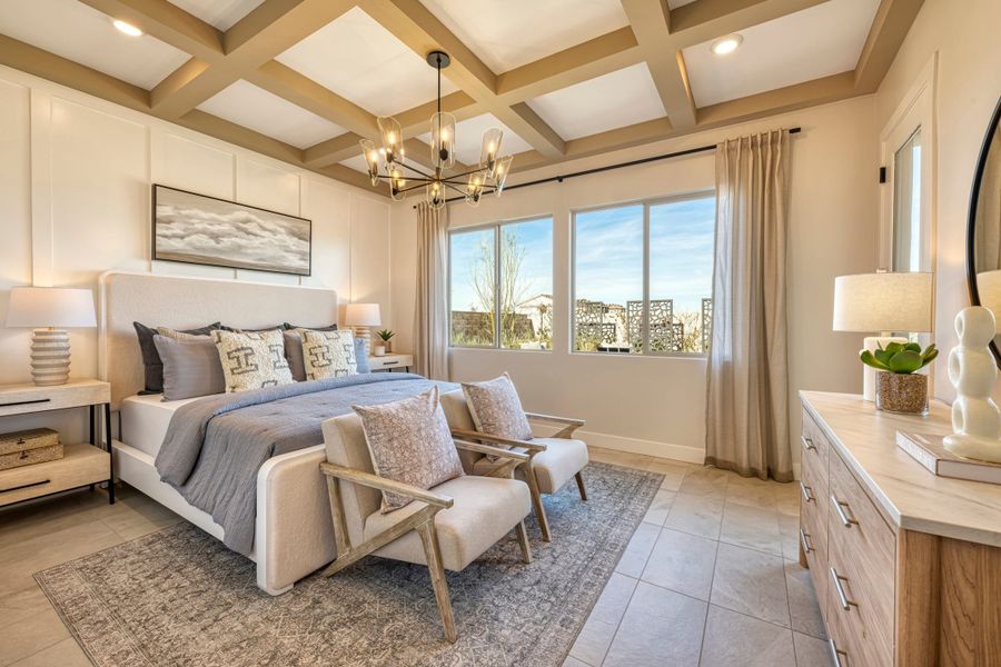 Representative furnished interior of a home built from the Hopkins Plan 3512 by Tri Pointe Homes in Terraza, San Tan Valley (Image 10).