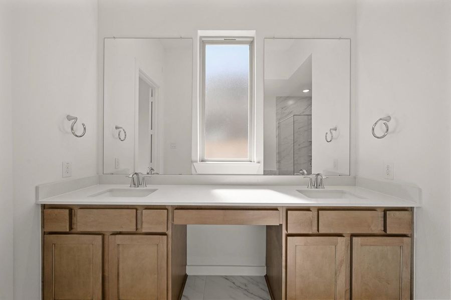 Furnished interior view inside a new home in Kresston: 55ft. lots, Magnolia (Image 6).