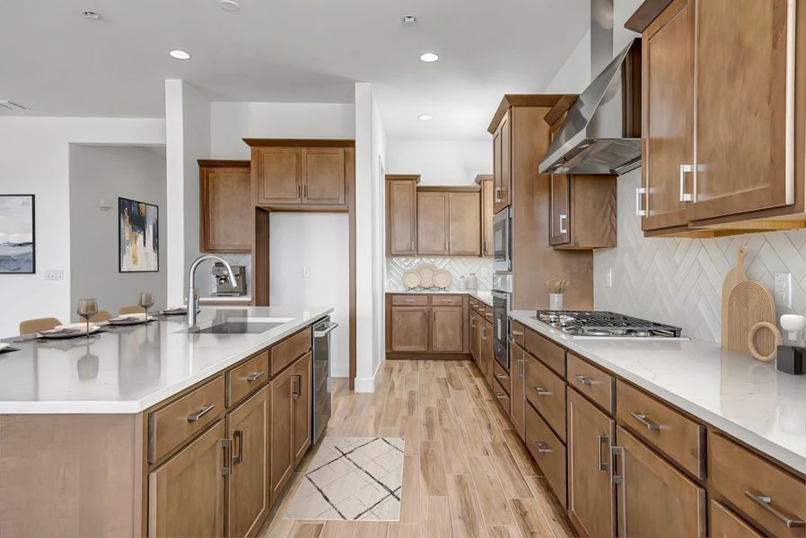 Furnished interior view inside a new home in Palo Verde at North Creek, Queen Creek (Image 13).