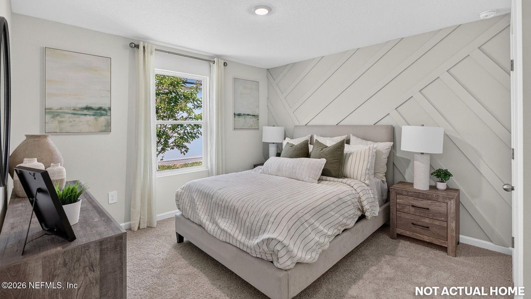 Furnished interior view inside a new home in Liberty Cove, Yulee (Image 16).