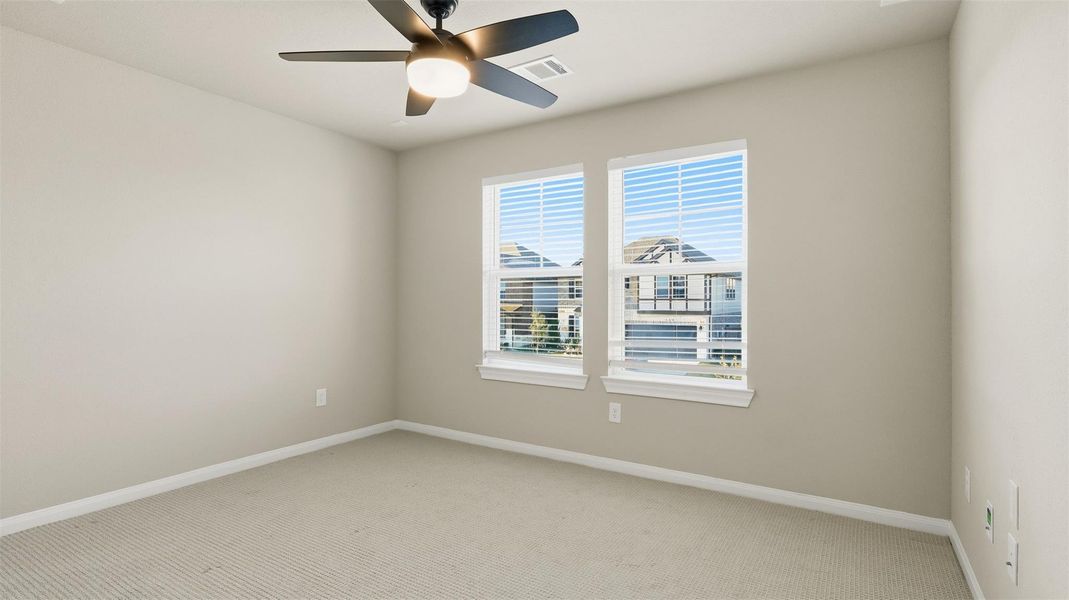 Spacious, unfurnished interior of a new home in Alexander Estates, Tomball (Image 32). Spacious, unfurnished interior of a new home in Alexander Estates, Tomball (Image 32).