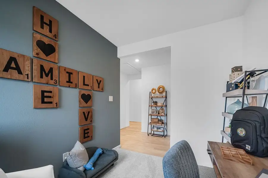 Furnished interior in a model home at Hockley Meadows 45s in Hockley (Image 24).