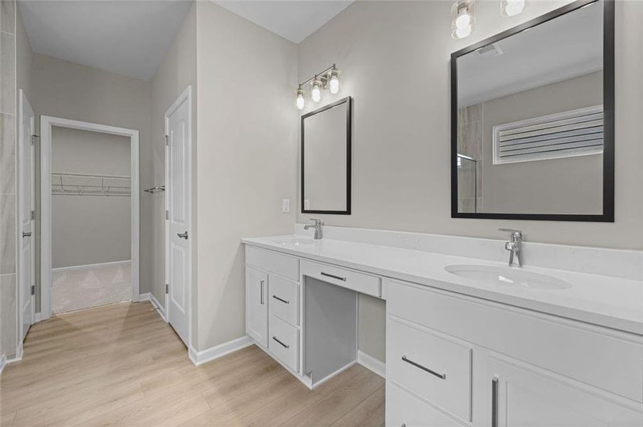 Furnished interior view inside a new home in Easton Park, Dallas (Image 8).