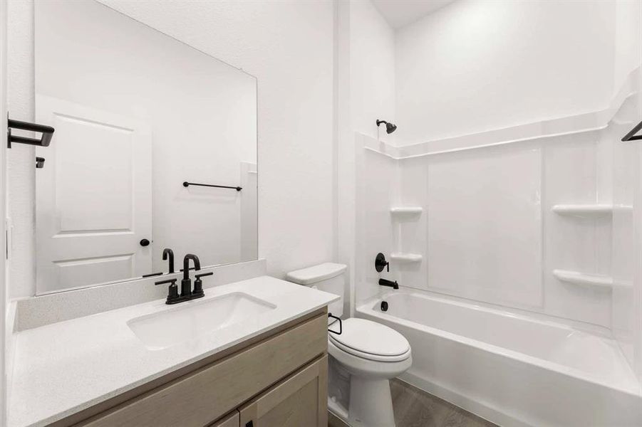 Furnished interior view inside a new home in Creekview Fossil Ridge, Pilot Point (Image 5). Furnished interior view inside a new home in Creekview Fossil Ridge, Pilot Point (Image 5).