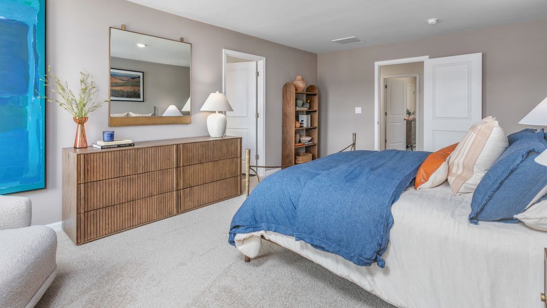 Furnished interior view inside a new home in Aurora Acres, Snow Camp (Image 23).