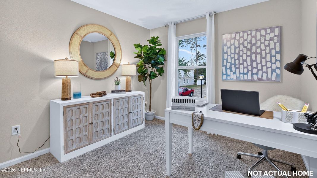 Furnished interior view inside a new home in Hansen Creek, Jacksonville (Image 24).