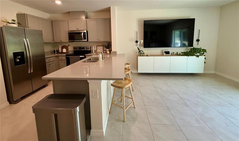 Furnished interior view inside a new home in , Davenport (Image 10).