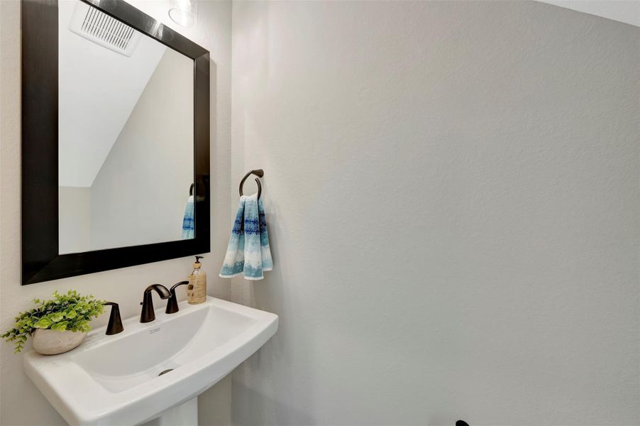 Close-up of interior finishes inside a home in Retreat at Oak Park, Houston (Image 20).