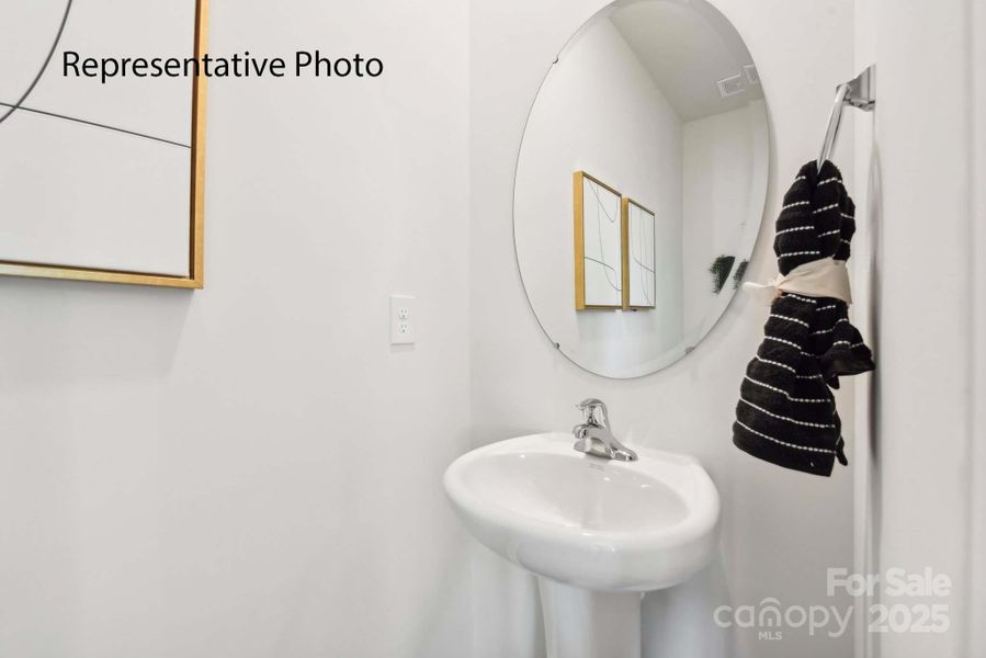Furnished interior view inside a new home in Woodhaven at Chester, Chester (Image 1).