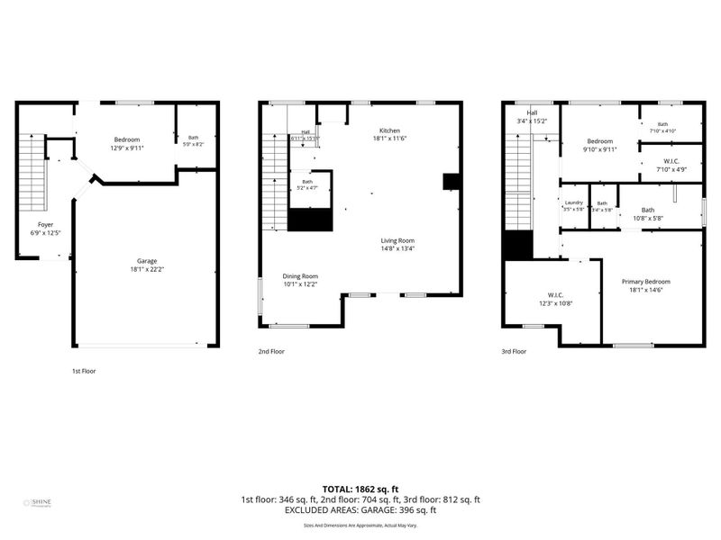 2D floor plan layout of this home in , Houston, TX (Image 7).
