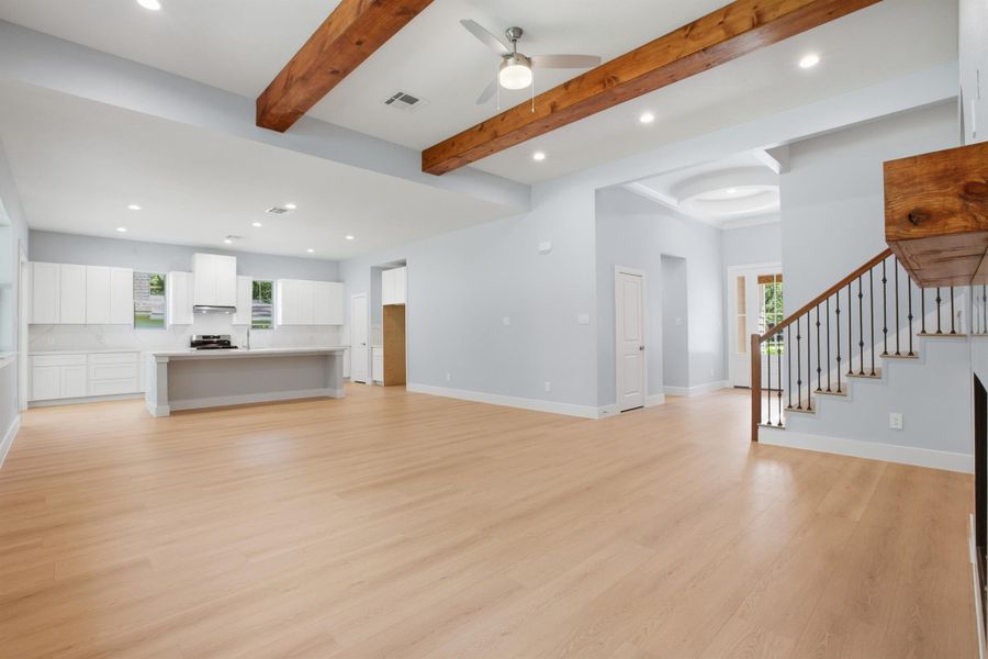 Spacious, unfurnished interior of a new home in , Magnolia (Image 16).