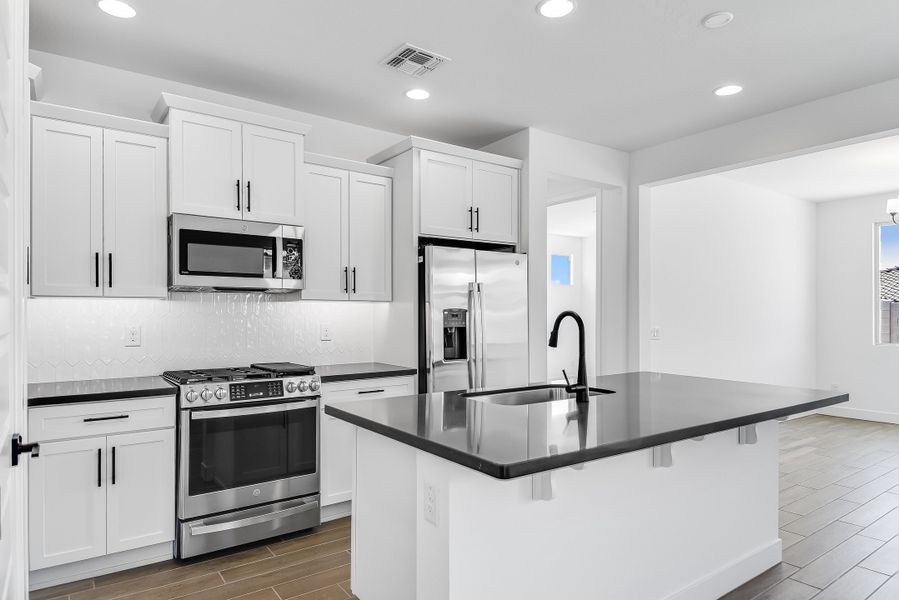 Furnished interior view inside a new home in Estrella, Goodyear (Image 19).
