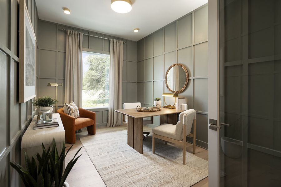 Representative furnished interior of a home built from the 5001 by Risewell Homes in Freedom at Anthem, Kyle (Image 18). Representative furnished interior of a home built from the 5001 by Risewell Homes in Freedom at Anthem, Kyle (Image 18).