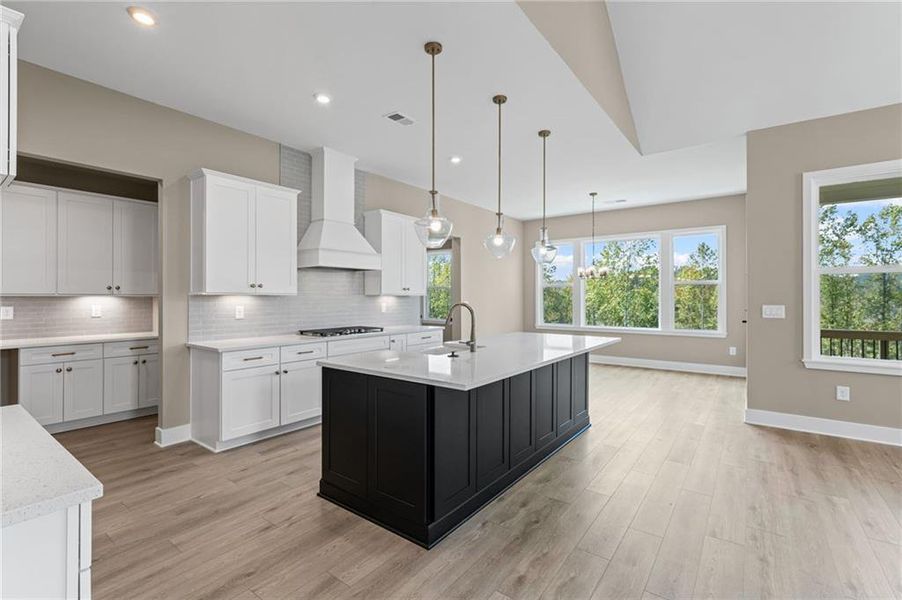 Furnished interior view inside a new home in Twin Lakes, Hoschton (Image 11).