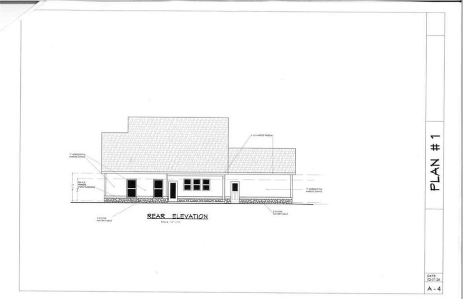 Exterior rendering of this home design in , Commerce, GA (Image 6). Exterior rendering of this home design in , Commerce, GA (Image 6).