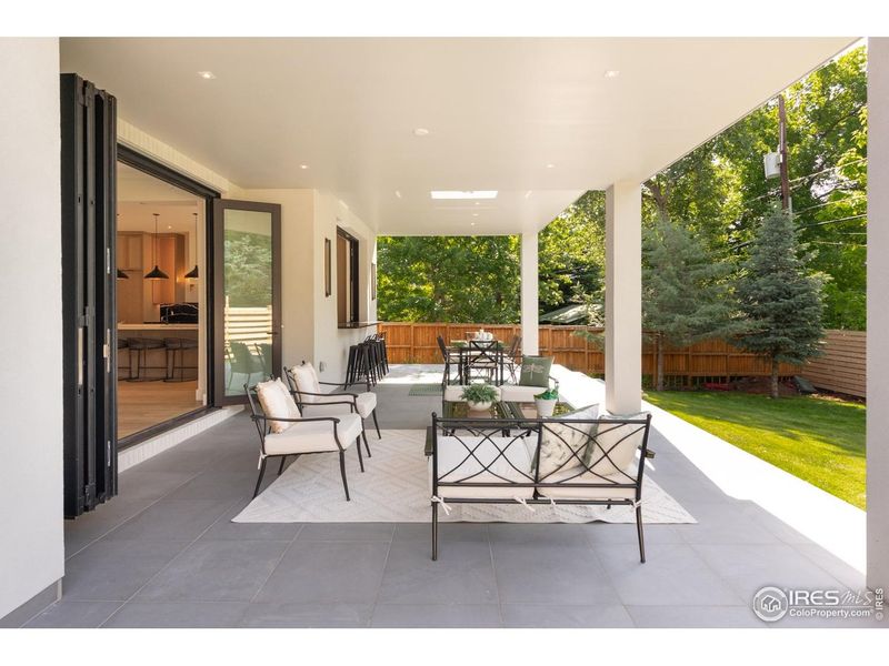 Exterior details and patio area of a home in , Boulder (Image 4). Exterior details and patio area of a home in , Boulder (Image 4).