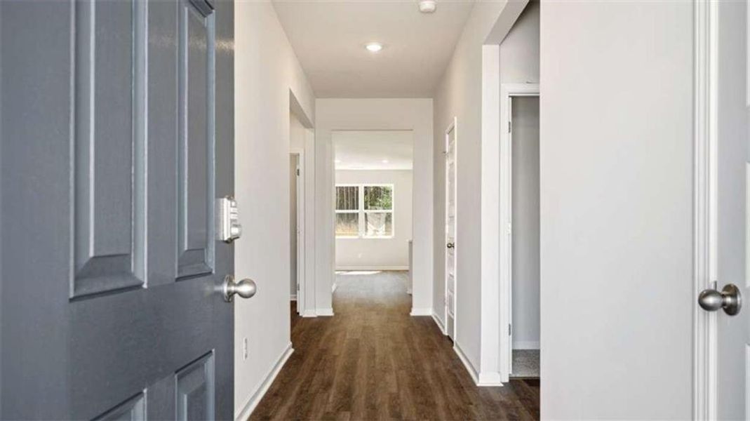 Spacious, unfurnished interior of a new home in The Preserve at Agricultural Village, Perry (Image 20).