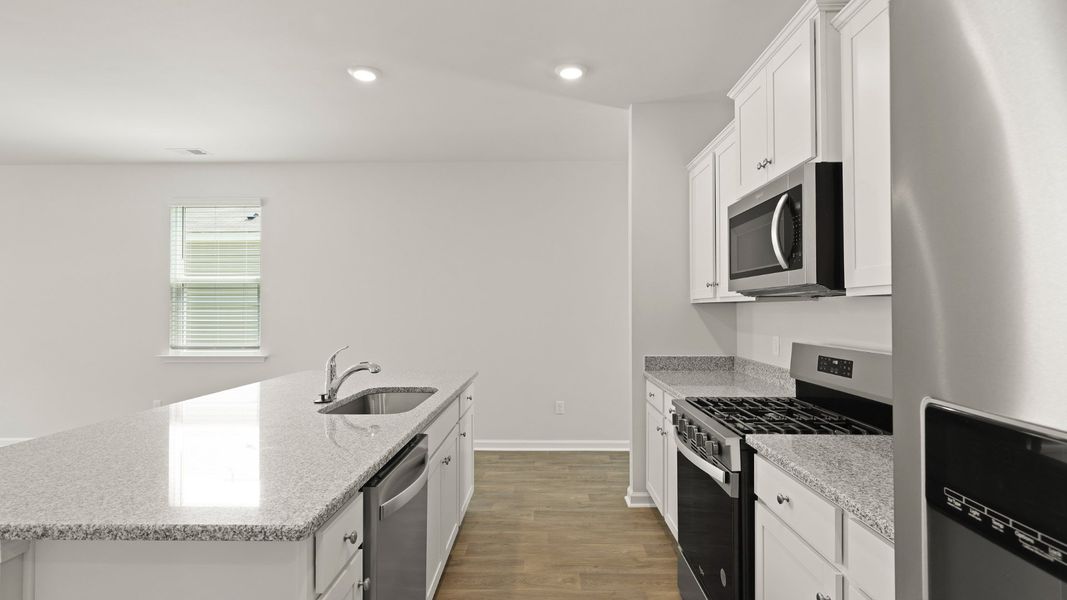 Furnished interior view inside a new home in Hunter's Branch, Hopkins (Image 4).