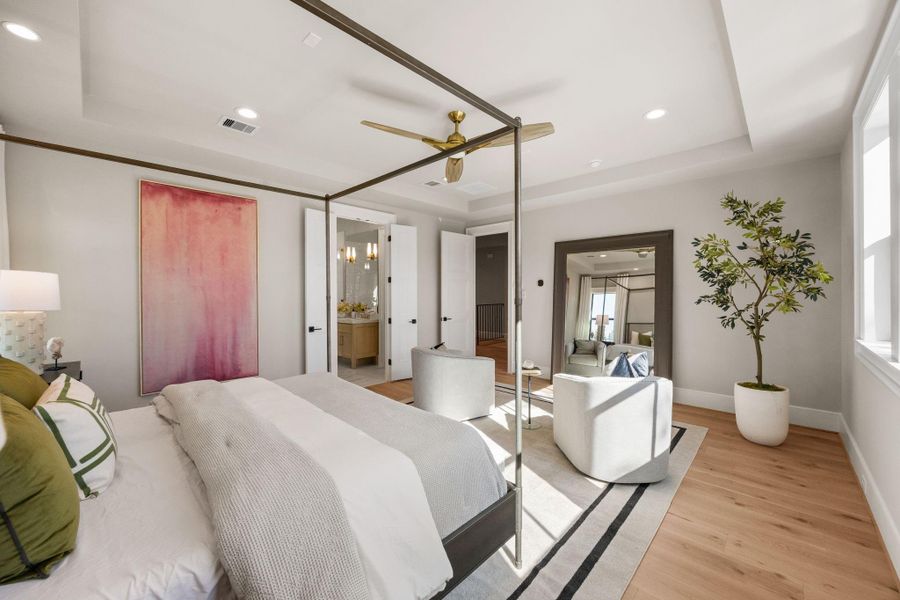 Primary Suite corner view.