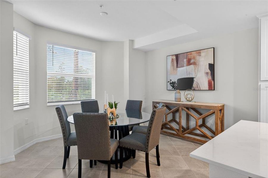 Furnished interior view inside a new home in Heritage Landing, Punta Gorda (Image 18).