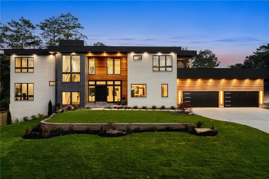Front exterior of a new home in , Atlanta, GA, highlighting curb appeal (Image 31). Front exterior of a new home in , Atlanta, GA, highlighting curb appeal (Image 31).